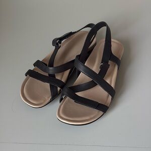 Abeo Ollie Slingback Sandals Orthotic Arch Support 8.5